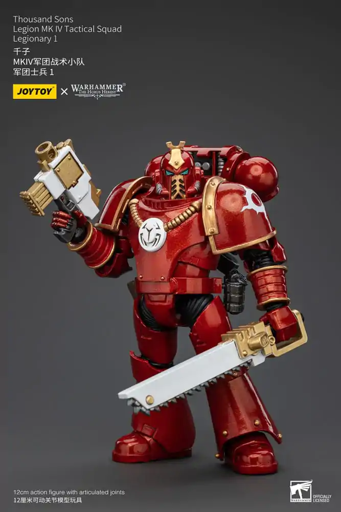 Warhammer The Horus Heresy Figurka Akcji 1/18 Thousand Sons Legion MK IV Tactical Squad Legionista 1 12 cm zdjęcie produktu