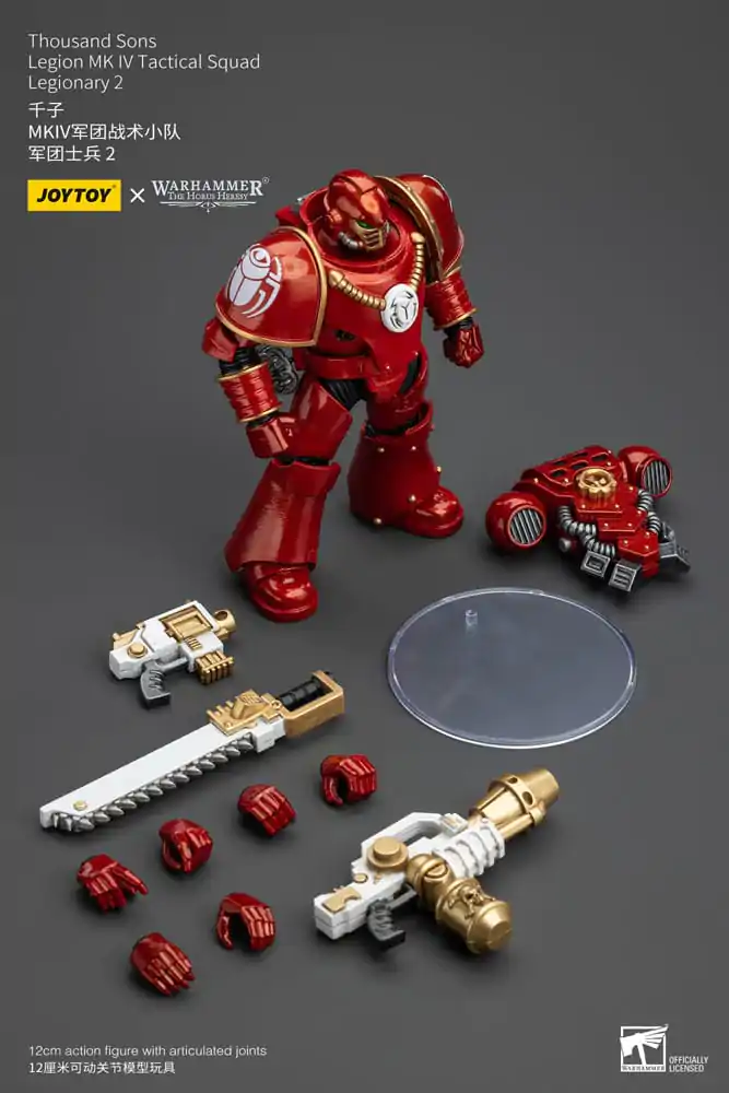 Warhammer The Horus Heresy Figurka Akcji 1/18 Thousand Sons Legion MK IV Tactical Squad Legionista 2 12 cm zdjęcie produktu