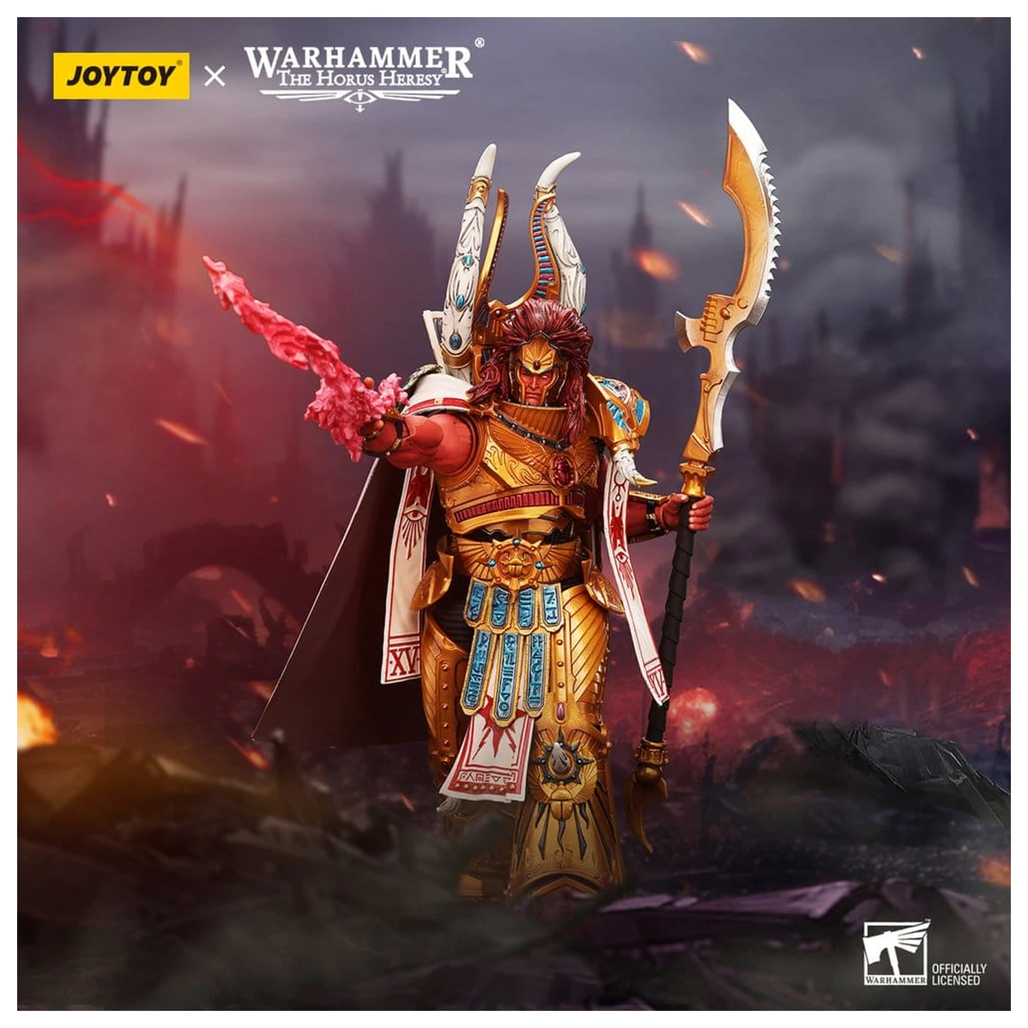 Warhammer The Horus Heresy Figurka Akcji 1/18 Thousand Sons Magnus the Red Primarcha XV Legionu 12 cm zdjęcie produktu