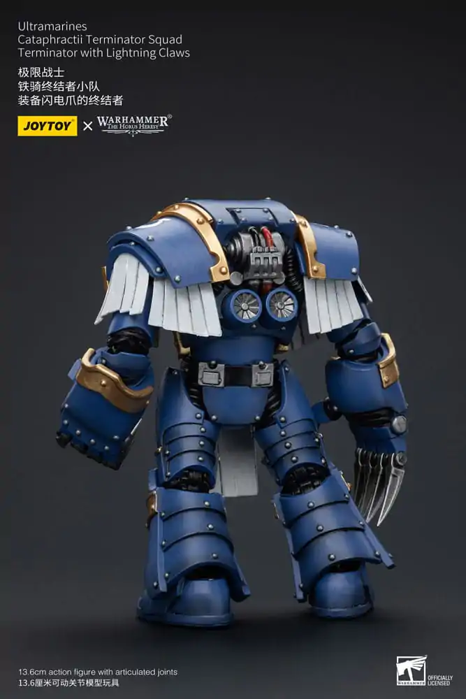 Warhammer The Horus Heresy Figurka Akcji 1/18 Ultramarines Cataphractii Terminator Squad Terminator ze Szponami Błyskawic 14 cm zdjęcie produktu