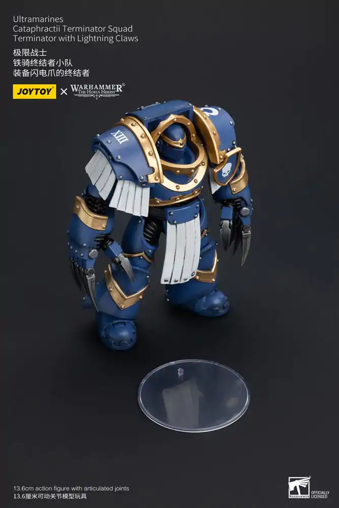 Warhammer The Horus Heresy Figurka Akcji 1/18 Ultramarines Cataphractii Terminator Squad Terminator ze Szponami Błyskawic 14 cm zdjęcie produktu