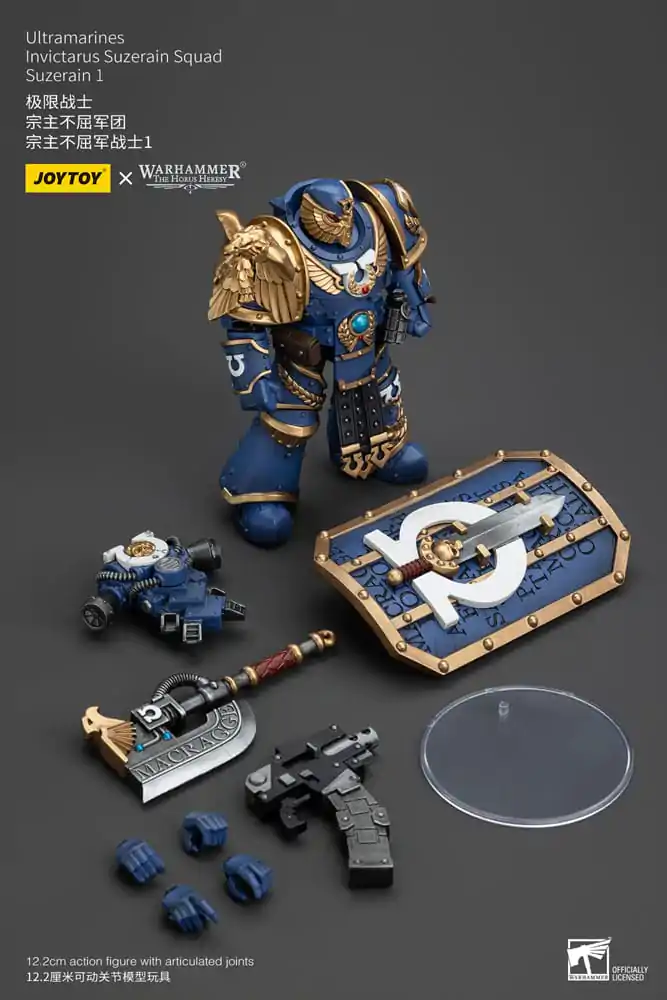 Warhammer The Horus Heresy Figurka Akcji 1/18 Ultramarines Invictarus Suzerain Squad Suzerain 1 12 cm zdjęcie produktu