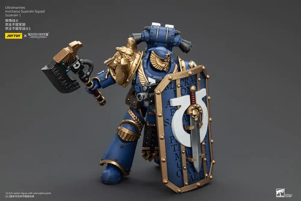 Warhammer The Horus Heresy Figurka Akcji 1/18 Ultramarines Invictarus Suzerain Squad Suzerain 1 12 cm zdjęcie produktu