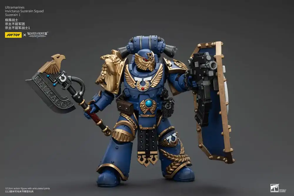 Warhammer The Horus Heresy Figurka Akcji 1/18 Ultramarines Invictarus Suzerain Squad Suzerain 1 12 cm zdjęcie produktu