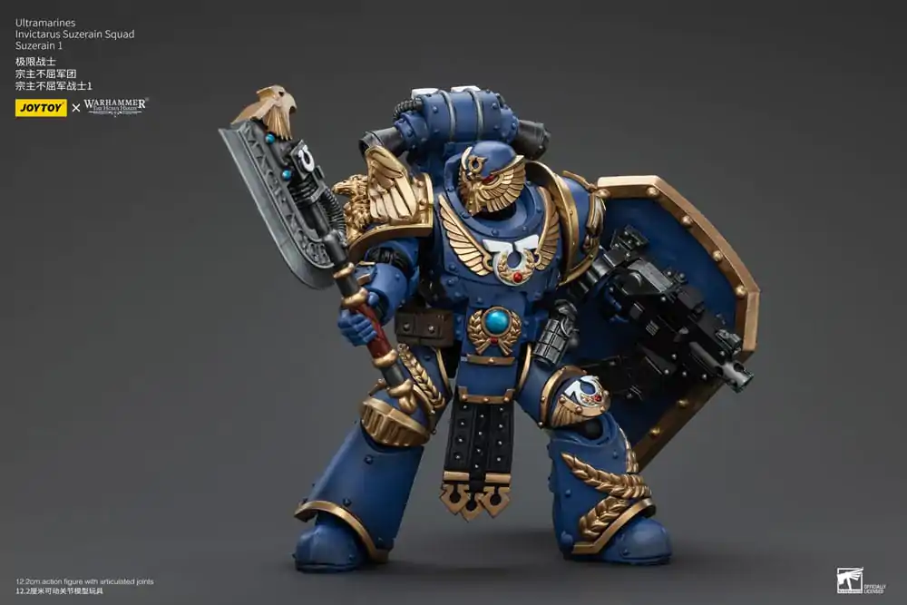 Warhammer The Horus Heresy Figurka Akcji 1/18 Ultramarines Invictarus Suzerain Squad Suzerain 1 12 cm zdjęcie produktu