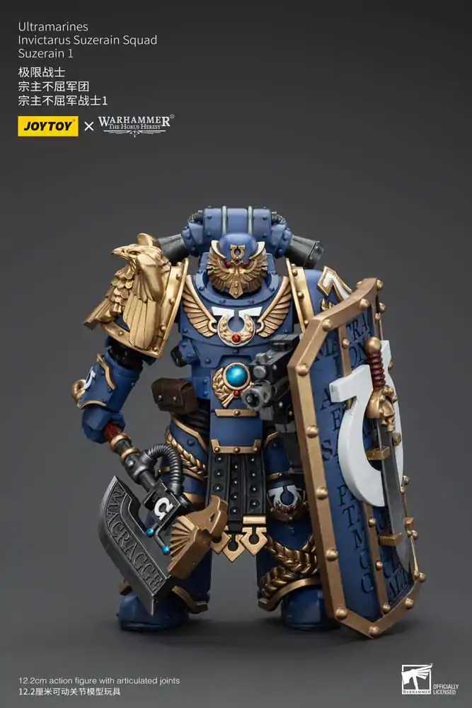 Warhammer The Horus Heresy Figurka Akcji 1/18 Ultramarines Invictarus Suzerain Squad Suzerain 1 12 cm zdjęcie produktu