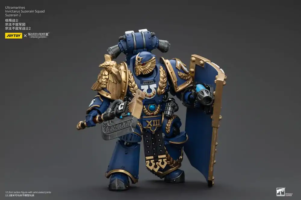 Warhammer The Horus Heresy Figurka Akcji 1/18 Ultramarines Invictarus Suzerain Squad Suzerain 2 12 cm zdjęcie produktu