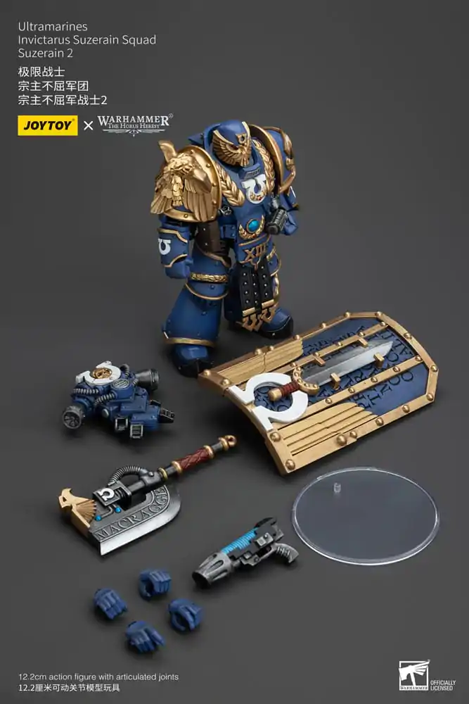 Warhammer The Horus Heresy Figurka Akcji 1/18 Ultramarines Invictarus Suzerain Squad Suzerain 2 12 cm zdjęcie produktu