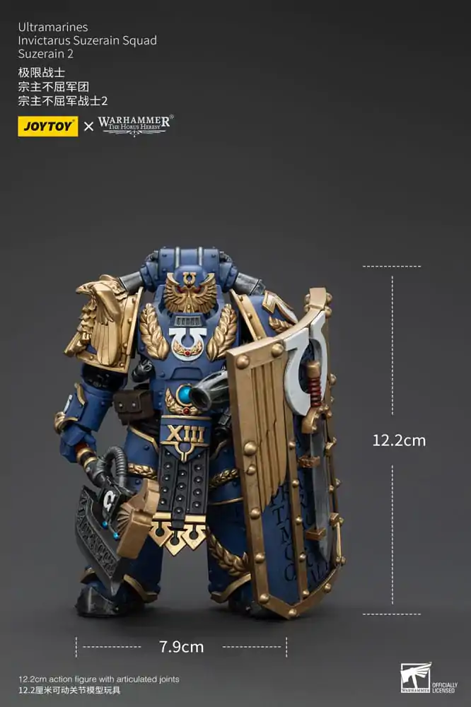 Warhammer The Horus Heresy Figurka Akcji 1/18 Ultramarines Invictarus Suzerain Squad Suzerain 2 12 cm zdjęcie produktu