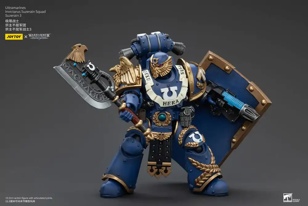 Warhammer The Horus Heresy Figurka Akcji 1/18 Ultramarines Invictarus Suzerain Squad Suzerain 3 12 cm zdjęcie produktu