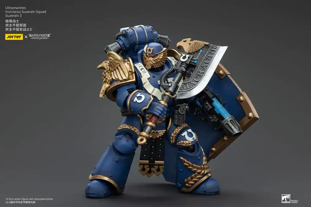 Warhammer The Horus Heresy Figurka Akcji 1/18 Ultramarines Invictarus Suzerain Squad Suzerain 3 12 cm zdjęcie produktu