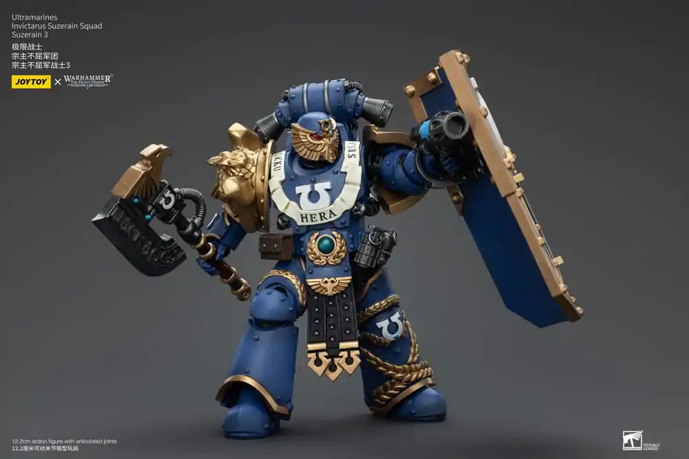 Warhammer The Horus Heresy Figurka Akcji 1/18 Ultramarines Invictarus Suzerain Squad Suzerain 3 12 cm zdjęcie produktu