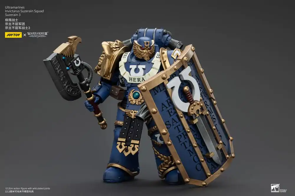 Warhammer The Horus Heresy Figurka Akcji 1/18 Ultramarines Invictarus Suzerain Squad Suzerain 3 12 cm zdjęcie produktu