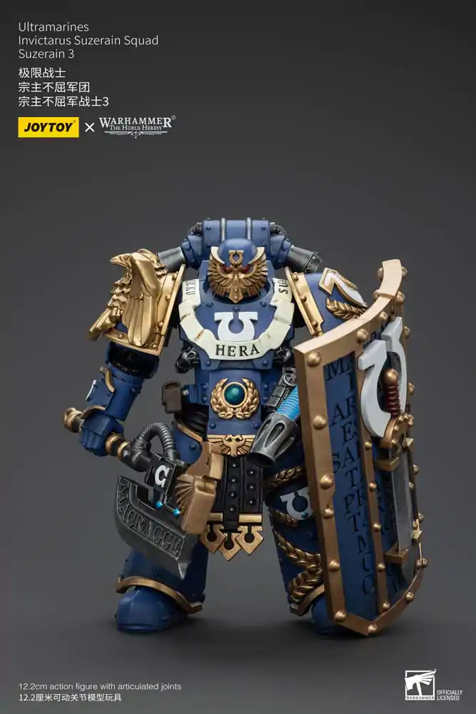 Warhammer The Horus Heresy Figurka Akcji 1/18 Ultramarines Invictarus Suzerain Squad Suzerain 3 12 cm zdjęcie produktu