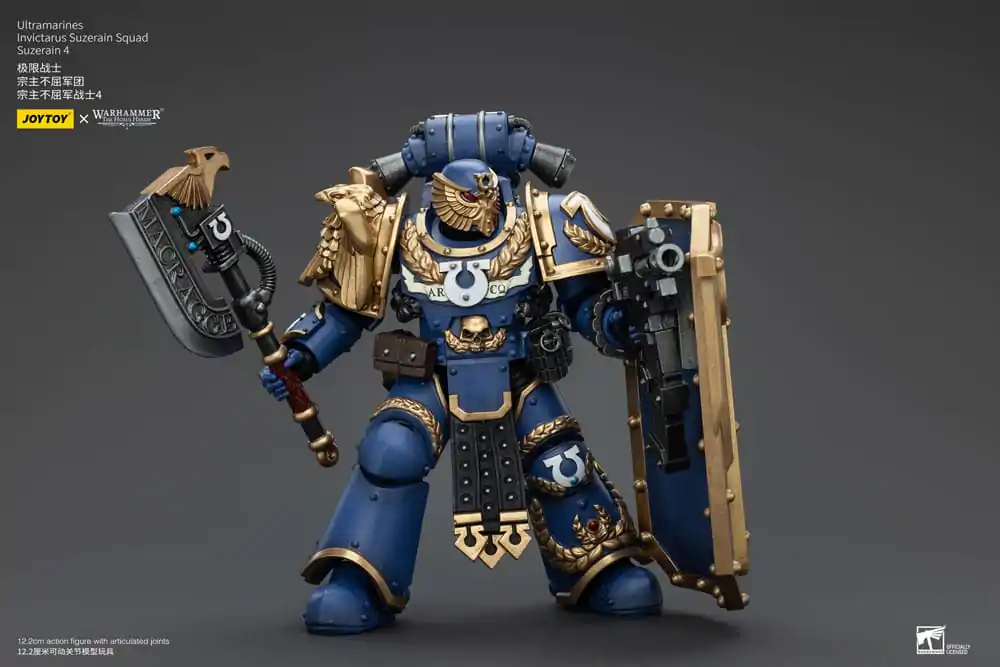 Warhammer The Horus Heresy Figurka Akcji 1/18 Ultramarines Invictarus Suzerain Squad Suzerain 4 12 cm zdjęcie produktu