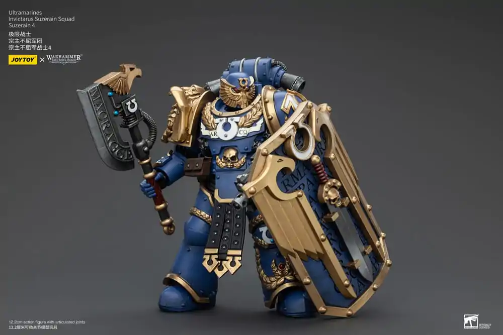 Warhammer The Horus Heresy Figurka Akcji 1/18 Ultramarines Invictarus Suzerain Squad Suzerain 4 12 cm zdjęcie produktu