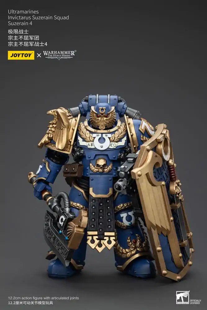 Warhammer The Horus Heresy Figurka Akcji 1/18 Ultramarines Invictarus Suzerain Squad Suzerain 4 12 cm zdjęcie produktu