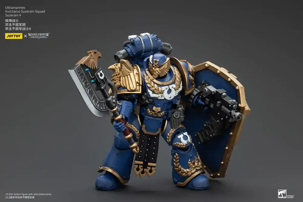 Warhammer The Horus Heresy Figurka Akcji 1/18 Ultramarines Invictarus Suzerain Squad Suzerain 4 12 cm zdjęcie produktu