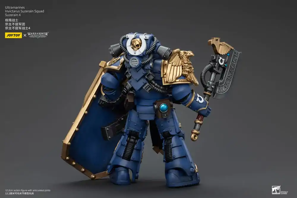 Warhammer The Horus Heresy Figurka Akcji 1/18 Ultramarines Invictarus Suzerain Squad Suzerain 4 12 cm zdjęcie produktu