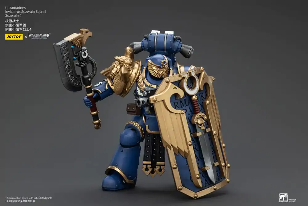 Warhammer The Horus Heresy Figurka Akcji 1/18 Ultramarines Invictarus Suzerain Squad Suzerain 4 12 cm zdjęcie produktu