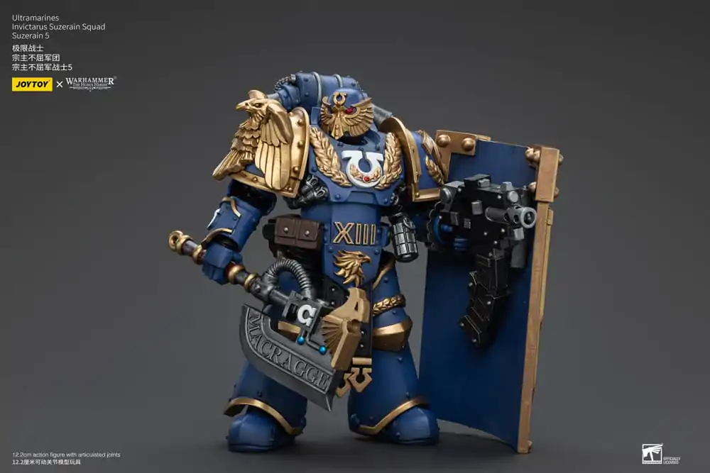 Warhammer The Horus Heresy Figurka Akcji 1/18 Ultramarines Invictarus Suzerain Squad Suzerain 5 12 cm zdjęcie produktu