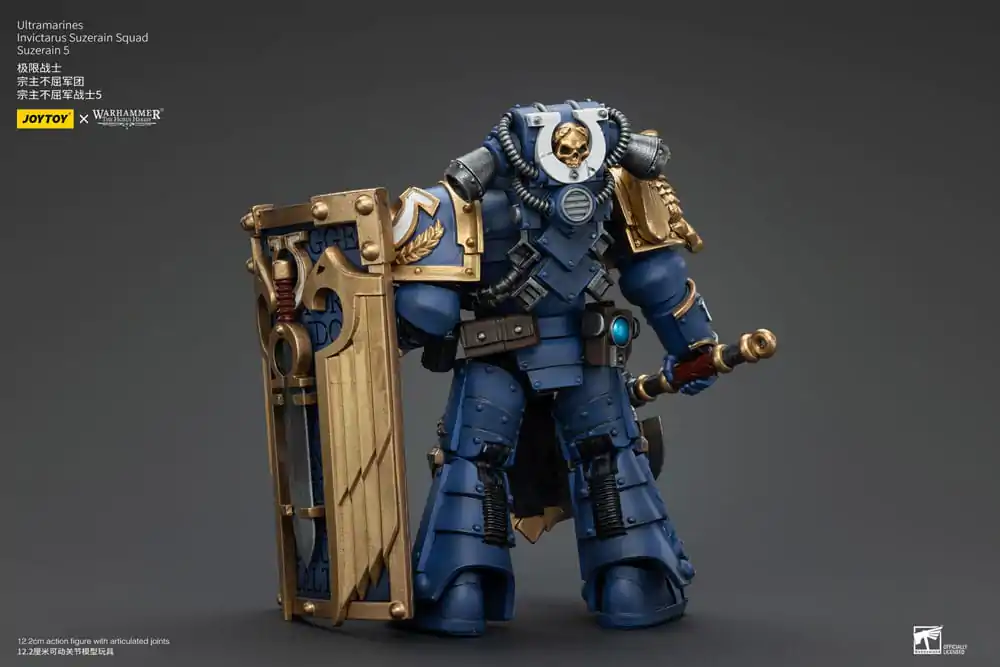 Warhammer The Horus Heresy Figurka Akcji 1/18 Ultramarines Invictarus Suzerain Squad Suzerain 5 12 cm zdjęcie produktu