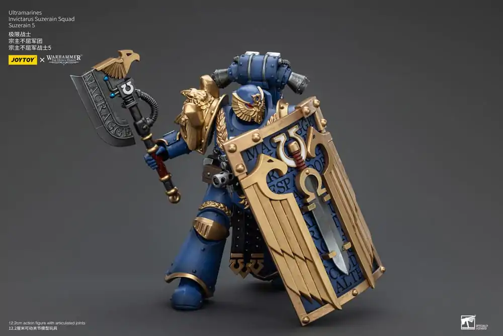 Warhammer The Horus Heresy Figurka Akcji 1/18 Ultramarines Invictarus Suzerain Squad Suzerain 5 12 cm zdjęcie produktu