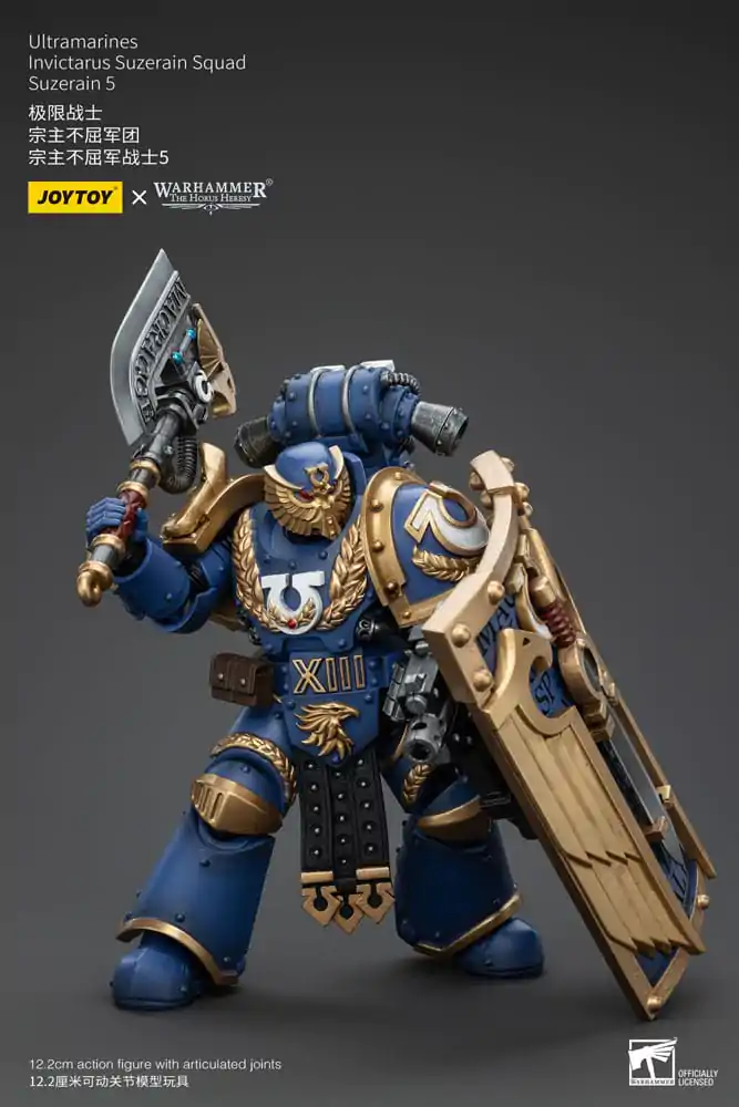 Warhammer The Horus Heresy Figurka Akcji 1/18 Ultramarines Invictarus Suzerain Squad Suzerain 5 12 cm zdjęcie produktu