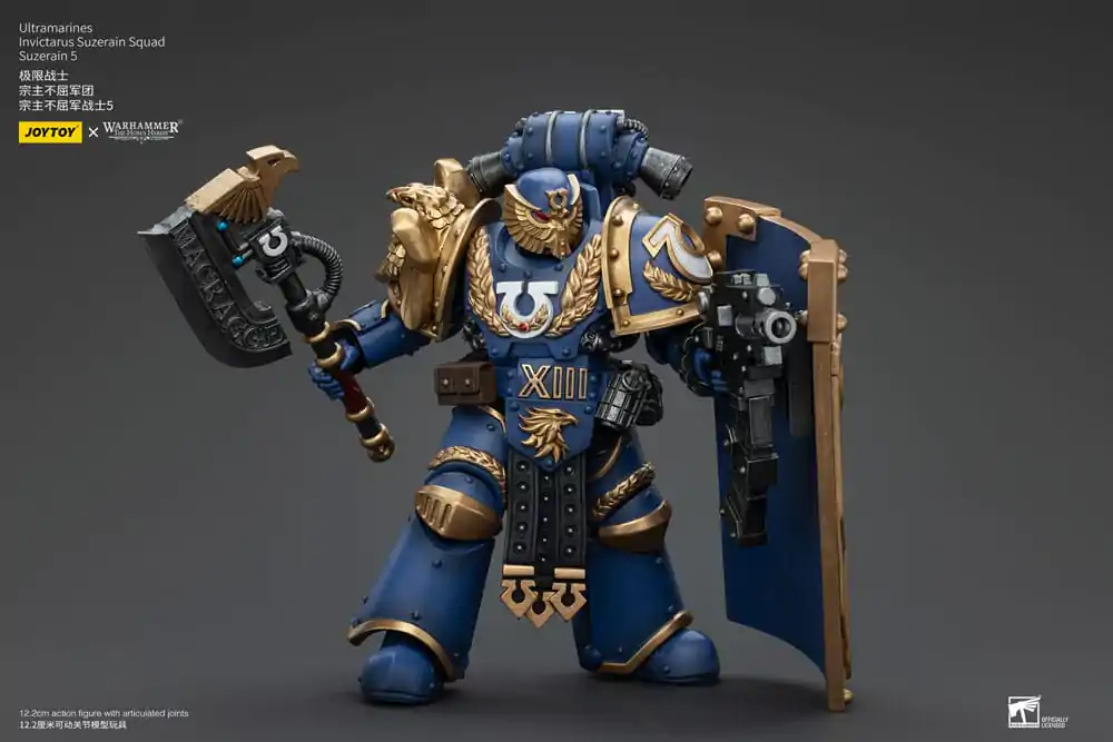 Warhammer The Horus Heresy Figurka Akcji 1/18 Ultramarines Invictarus Suzerain Squad Suzerain 5 12 cm zdjęcie produktu