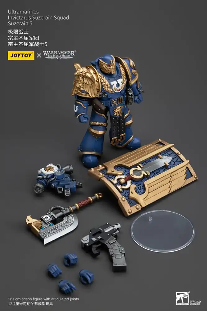 Warhammer The Horus Heresy Figurka Akcji 1/18 Ultramarines Invictarus Suzerain Squad Suzerain 5 12 cm zdjęcie produktu