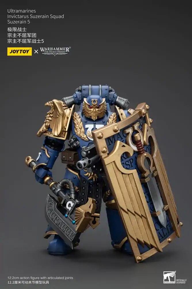 Warhammer The Horus Heresy Figurka Akcji 1/18 Ultramarines Invictarus Suzerain Squad Suzerain 5 12 cm zdjęcie produktu