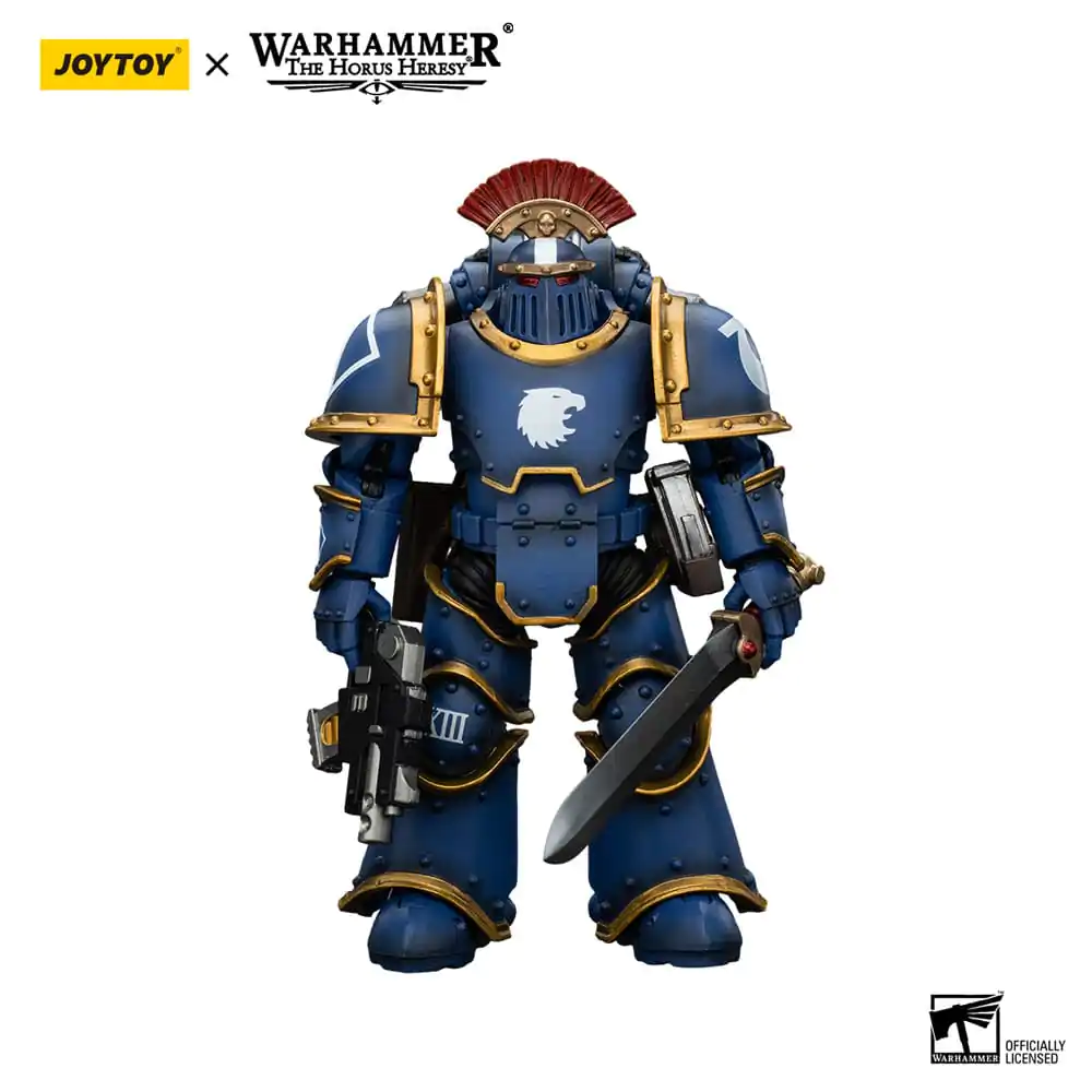 Warhammer The Horus Heresy Figurka Akcji 1/18 Legion Ultramarines MKIII Tactical Squad Sierżant z Power Sword 12 cm zdjęcie produktu