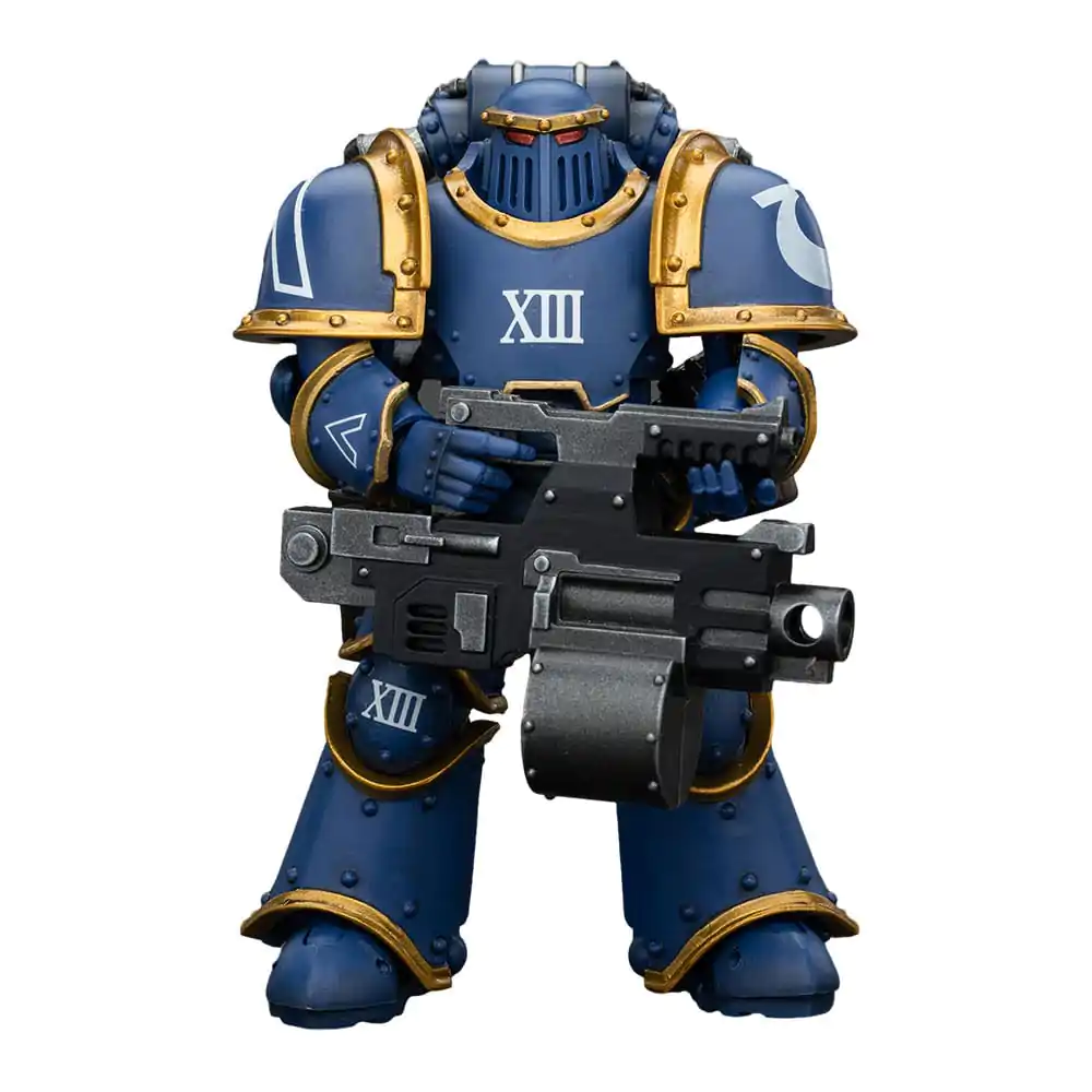 Warhammer The Horus Heresy Figurka Akcji 1/18 Ultramarines Legion MKIII Tactical Support Squad Legionista z Ciężkim Bolterem 12 cm zdjęcie produktu