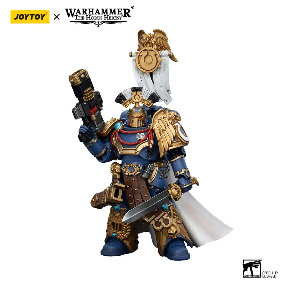 Warhammer The Horus Heresy Figurka Akcji 1/18 Ultramarines Legion Praetor z mieczem energetycznym i Volkite Serpenta 12 cm zdjęcie produktu