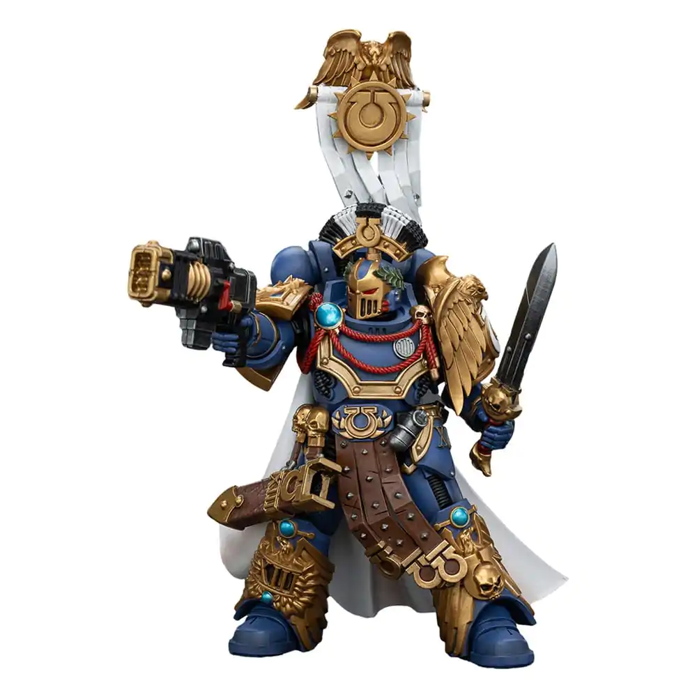 Warhammer The Horus Heresy Figurka Akcji 1/18 Ultramarines Legion Praetor z mieczem energetycznym i Volkite Serpenta 12 cm zdjęcie produktu