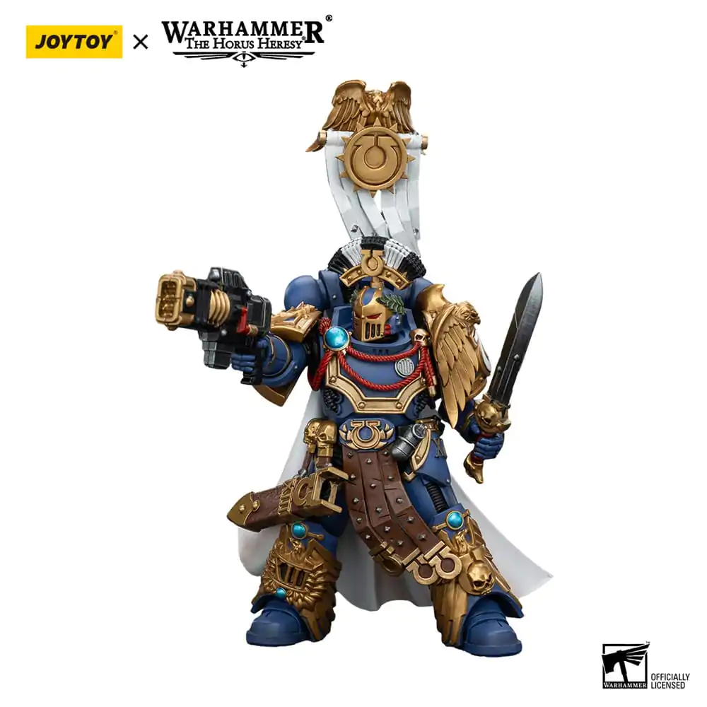 Warhammer The Horus Heresy Figurka Akcji 1/18 Ultramarines Legion Praetor z mieczem energetycznym i Volkite Serpenta 12 cm zdjęcie produktu