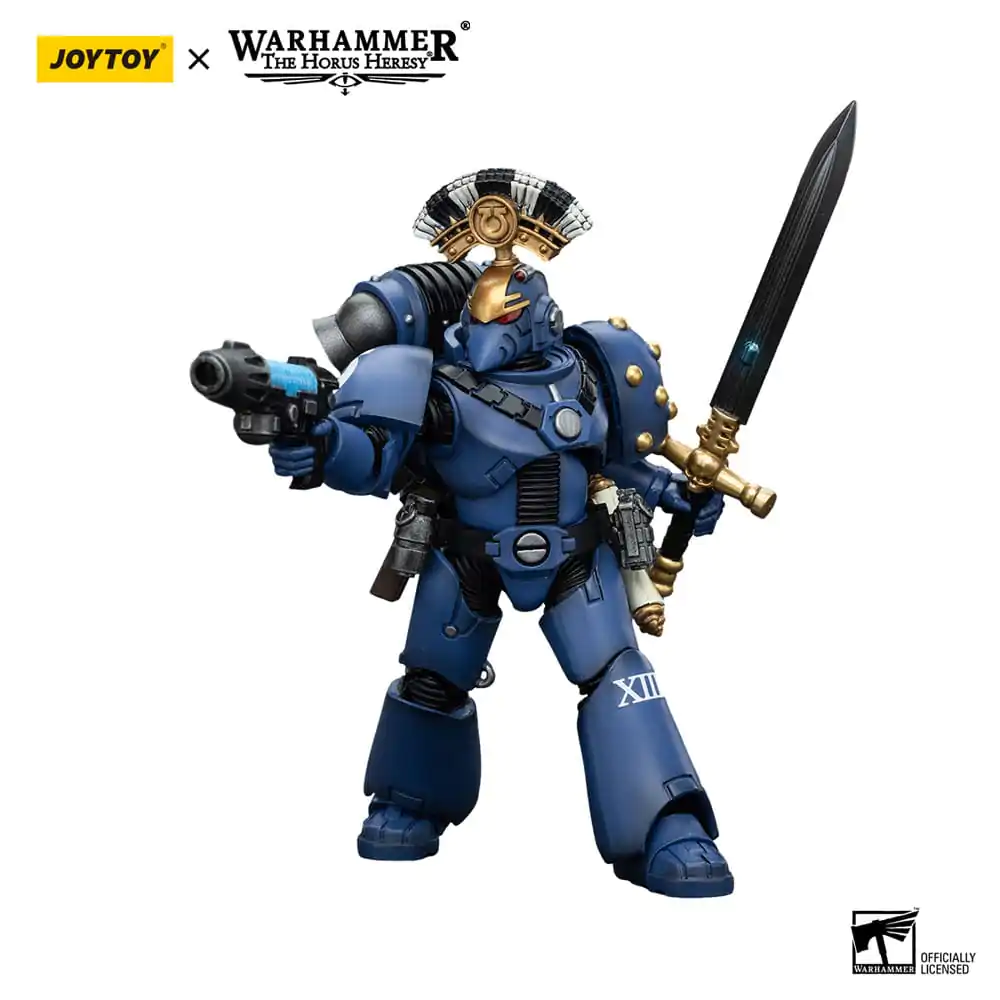 Warhammer The Horus Heresy Figurka Akcji 1/18 Ultramarines MK VI Tactical Squad Sierżant z Plasma Pistol i Power Sword 12 cm zdjęcie produktu