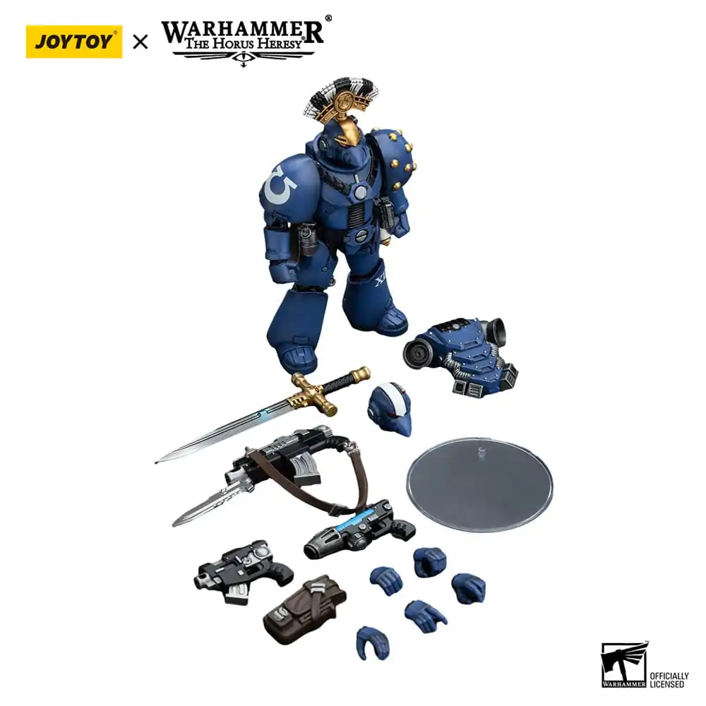 Warhammer The Horus Heresy Figurka Akcji 1/18 Ultramarines MK VI Tactical Squad Sierżant z Plasma Pistol i Power Sword 12 cm zdjęcie produktu