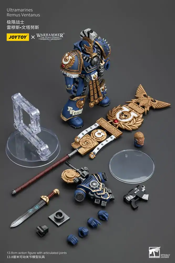 Warhammer The Horus Heresy Figurka Akcji 1/18 Ultramarines Remus Ventanus 14 cm zdjęcie produktu