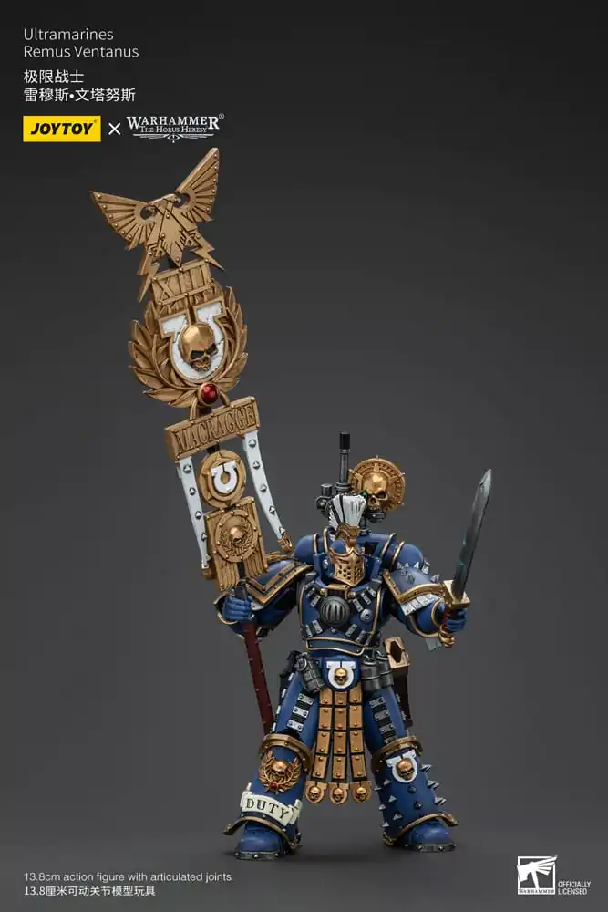 Warhammer The Horus Heresy Figurka Akcji 1/18 Ultramarines Remus Ventanus 14 cm zdjęcie produktu