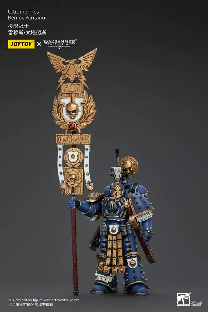 Warhammer The Horus Heresy Figurka Akcji 1/18 Ultramarines Remus Ventanus 14 cm zdjęcie produktu