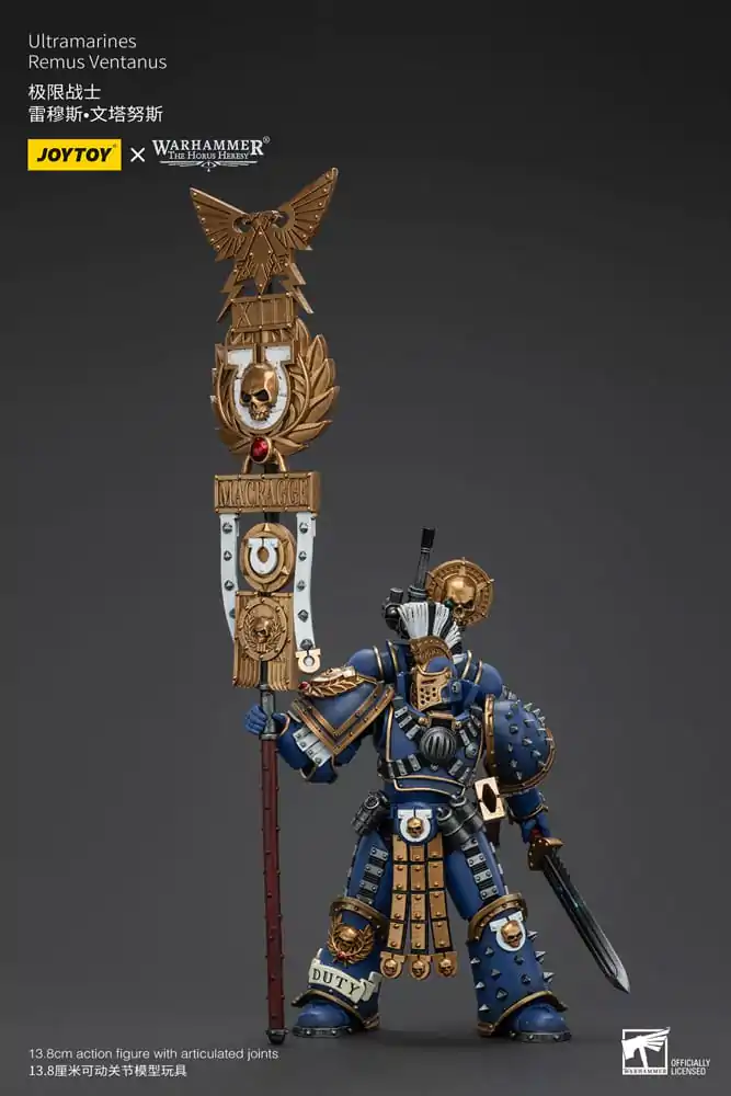 Warhammer The Horus Heresy Figurka Akcji 1/18 Ultramarines Remus Ventanus 14 cm zdjęcie produktu