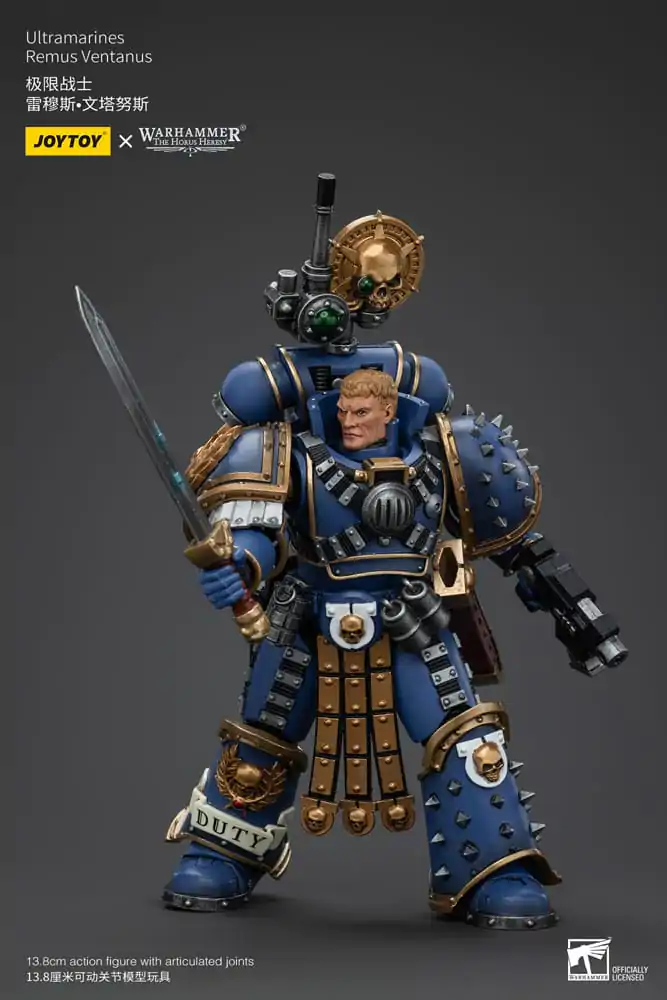 Warhammer The Horus Heresy Figurka Akcji 1/18 Ultramarines Remus Ventanus 14 cm zdjęcie produktu