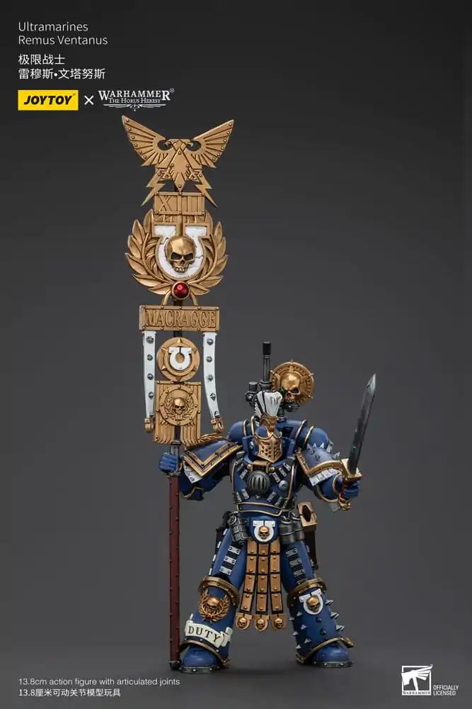 Warhammer The Horus Heresy Figurka Akcji 1/18 Ultramarines Remus Ventanus 14 cm zdjęcie produktu