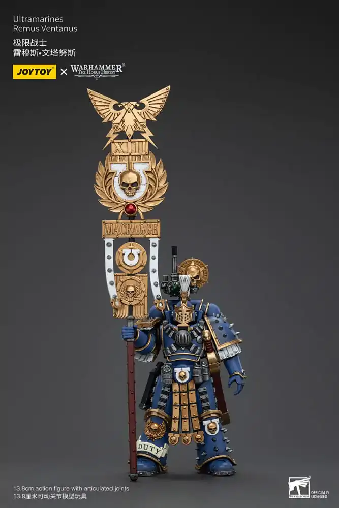 Warhammer The Horus Heresy Figurka Akcji 1/18 Ultramarines Remus Ventanus 14 cm zdjęcie produktu