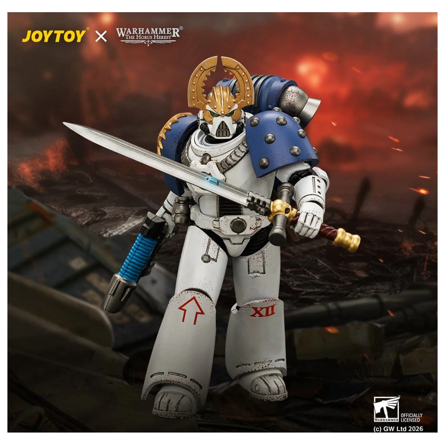 Warhammer The Horus Heresy figurka MKVI Tactical Sergeant World Eaters 12 cm zdjęcie produktu