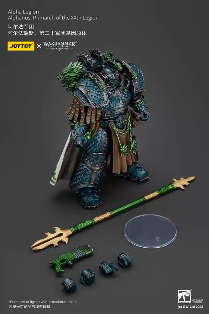 Warhammer The Horus Heresy Figurka Akcji Alpha Legion Alpharius, Primarcha XX Legionu 25 cm zdjęcie produktu