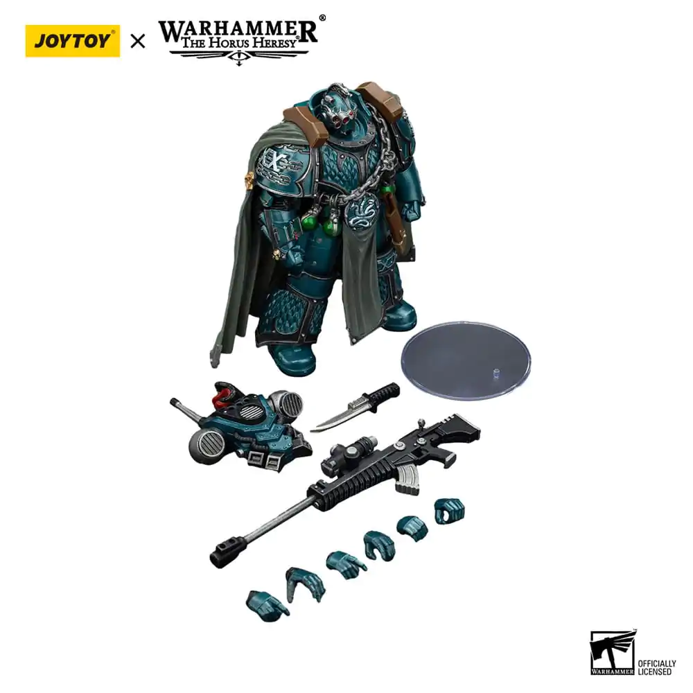 Warhammer The Horus Heresy Figurka akcji Alpha Legion Exodus The One who is Many With Sniper Rifle And Power Dagger 12 cm zdjęcie produktu