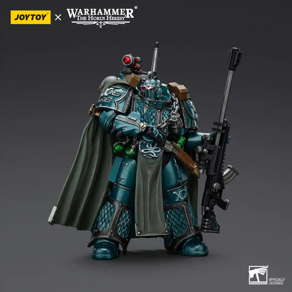 Warhammer The Horus Heresy Figurka akcji Alpha Legion Exodus The One who is Many With Sniper Rifle And Power Dagger 12 cm zdjęcie produktu