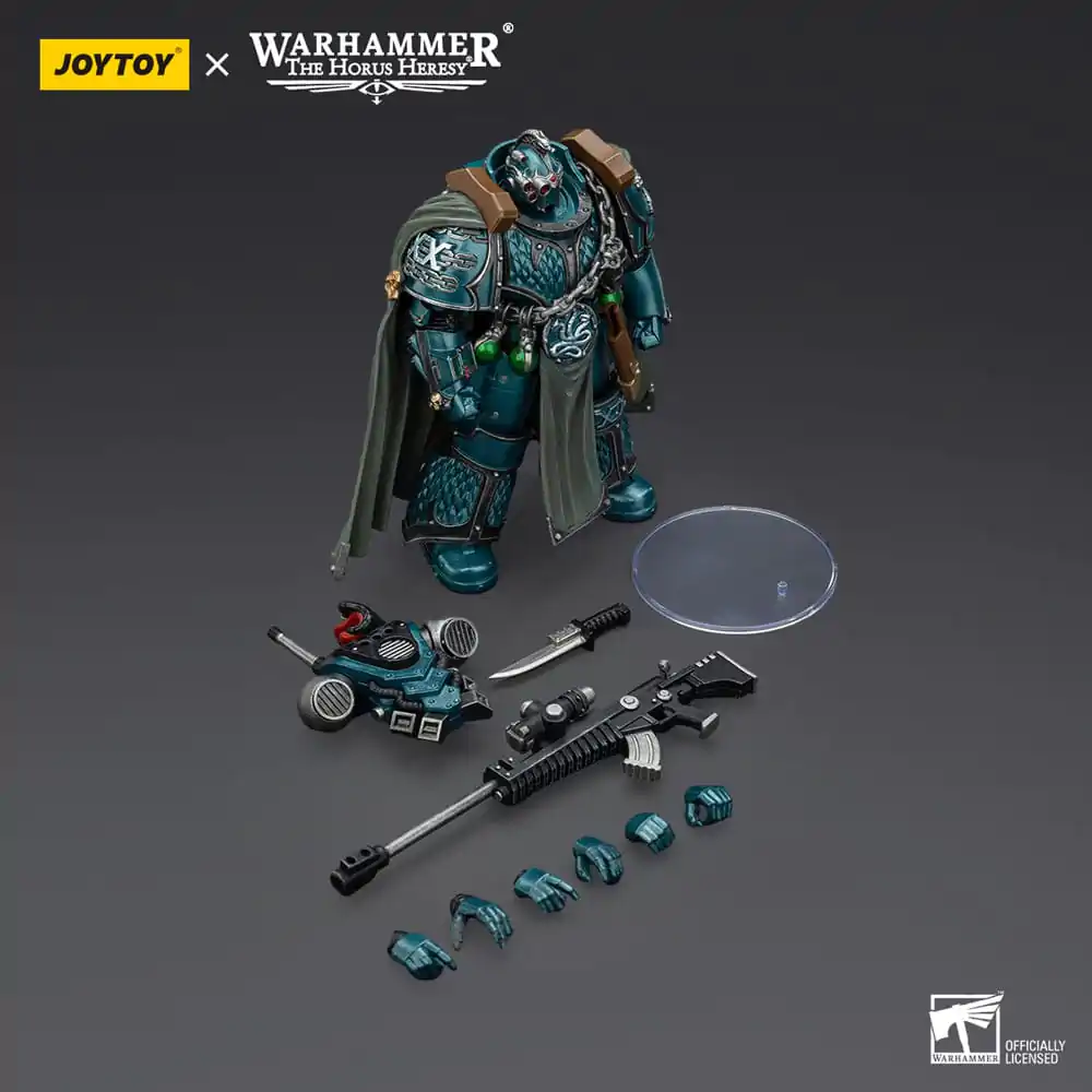 Warhammer The Horus Heresy Figurka akcji Alpha Legion Exodus The One who is Many With Sniper Rifle And Power Dagger 12 cm zdjęcie produktu